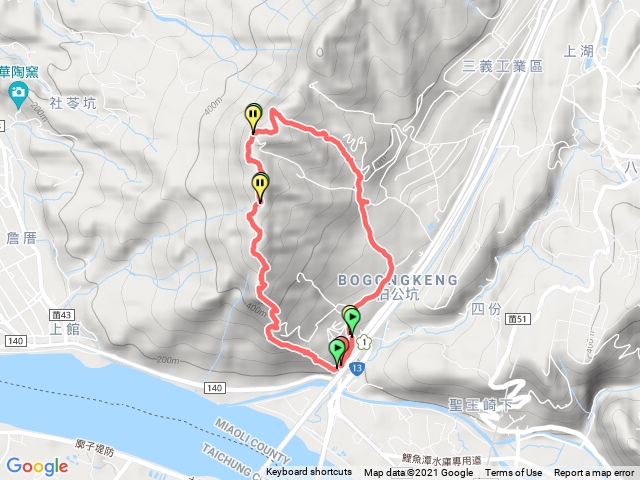 苗栗火炎山步道