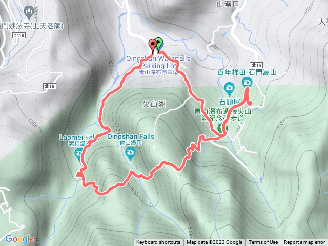 230311老梅瀑布+青山瀑布O型