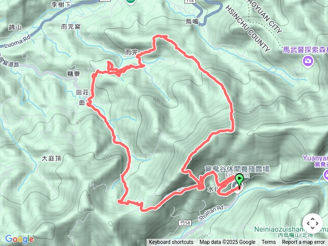 馬武督西南/馬武督山/而完窩山/塘寮東山