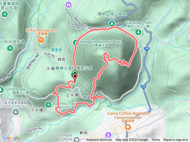 橫嶺古道-紗帽山-半嶺水圳步道20241202預覽圖