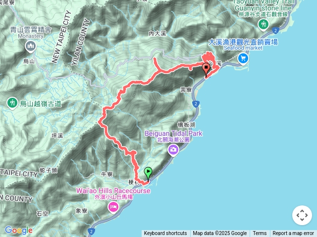 20240322_叢雲山、溪邊頂山、七兄弟山、外大溪山、鷹石尖