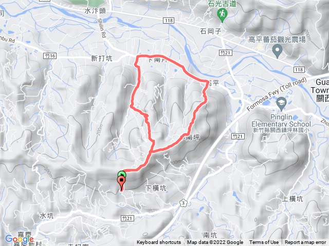 西坑登流民窩山南和山O型20221109