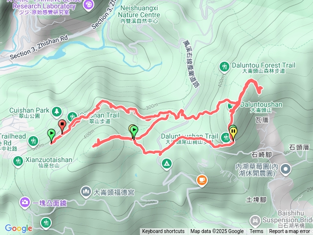 翠山步道碧溪步道預覽圖