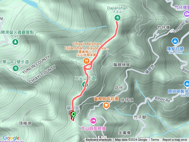 小百岳編號56-雲嘉大尖山、二尖山步道20241215095314預覽圖