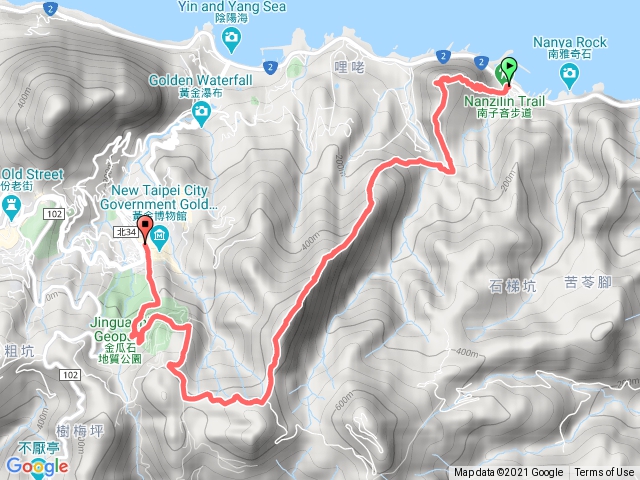 20210207劍龍稜與半屏山