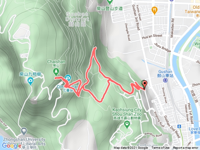 柴山七蔓站好漢坡