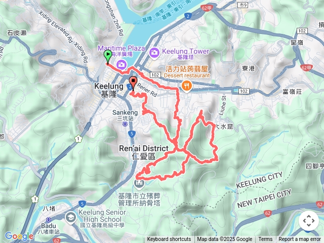 20250315基隆紅淡山六條步道串走