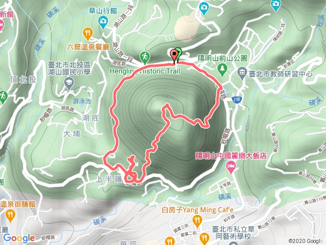 紗帽山橫嶺古道O型走