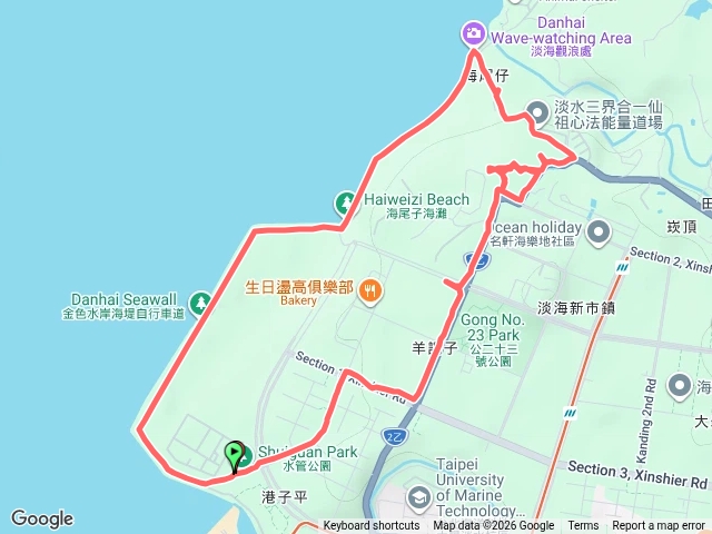 20260726淡海長堤自行車道-淡海