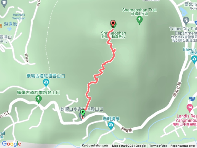 紗帽山-大埔登山口