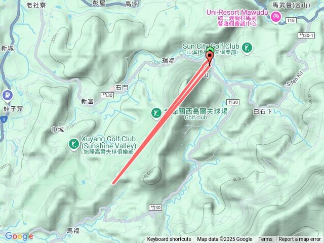 赤科山東西獅頭山o繞