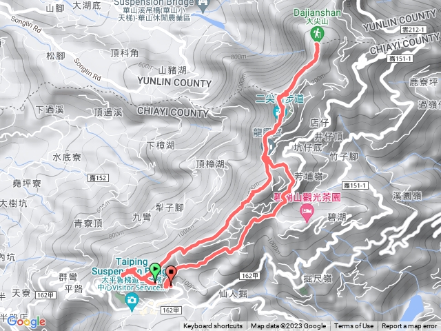 雲嘉五連峰 （三元宮起點）