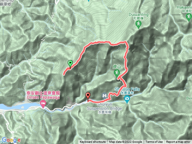 1110212橫龍山騰龍山虎山縱走