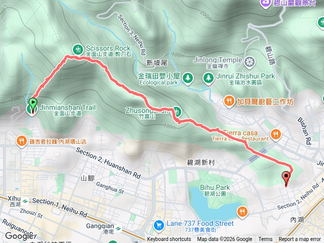 金面山步道_環山路二段_內湖路二段預覽圖
