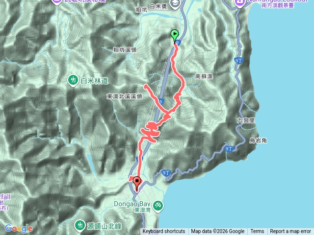 宜蘭東澳 猴蛇縱走