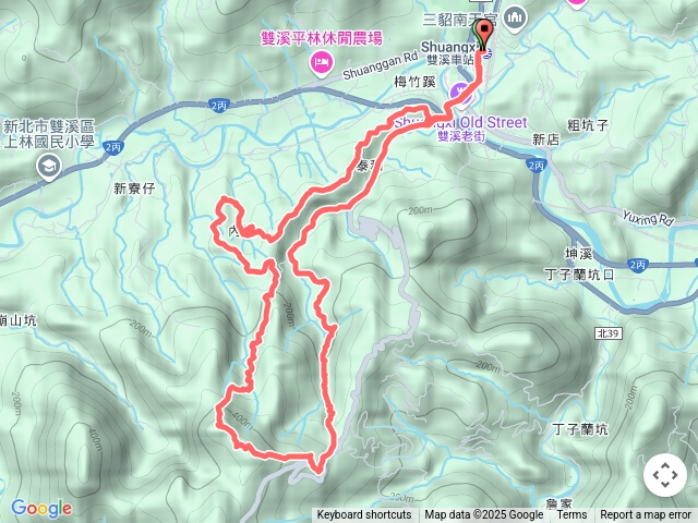 20250411 雙溪火車站 梅竹蹊山 麻竹坑山 苕谷坑山 O行