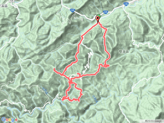 20190525威惠廟--柑腳山--北豹子廚山--南豹子廚山--枋山坑--威惠廟O型