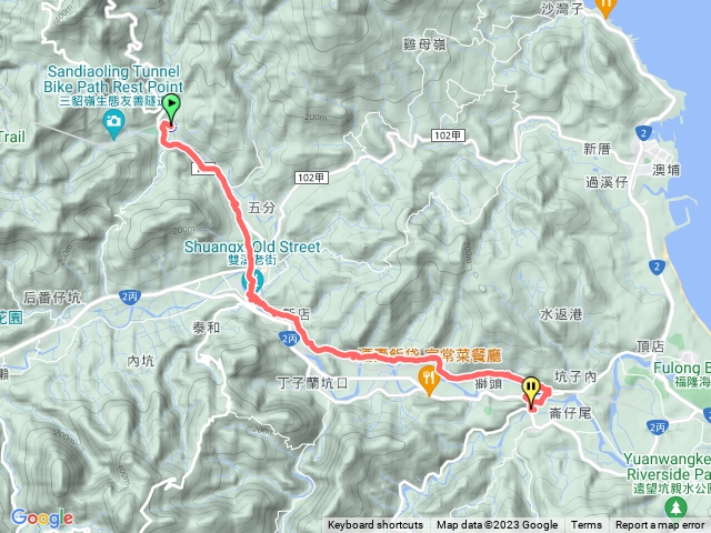 2023/12/23淡蘭北路TK1-14+15牡丹-雙溪-貢寮