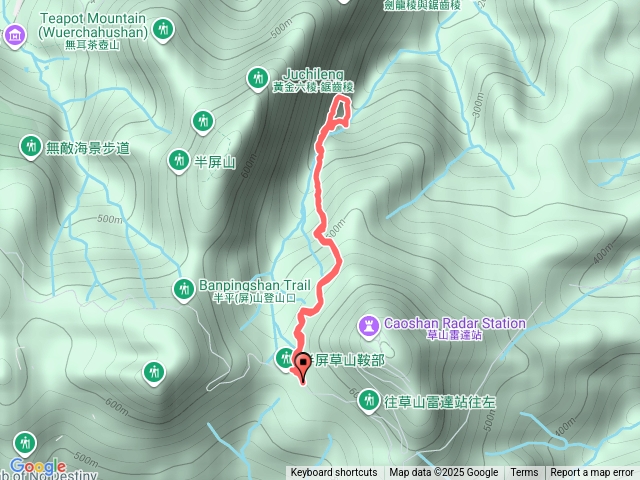半屏溪瀑布預覽圖