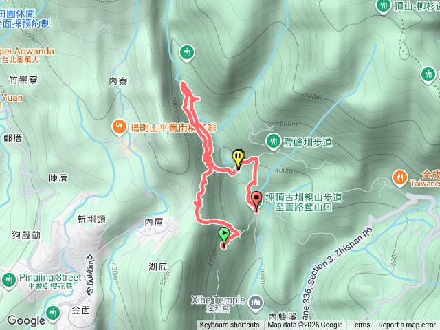 坪頂古圳步道預覽圖