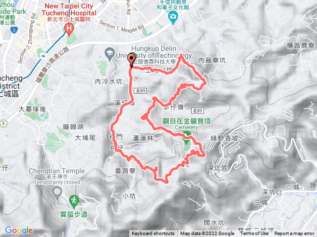 土城大尖二尖山