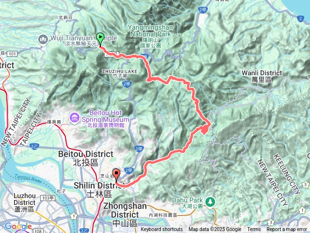 二子坪到士林站