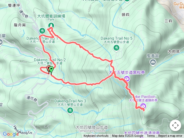 2號上+5號頭嵙山+1號回