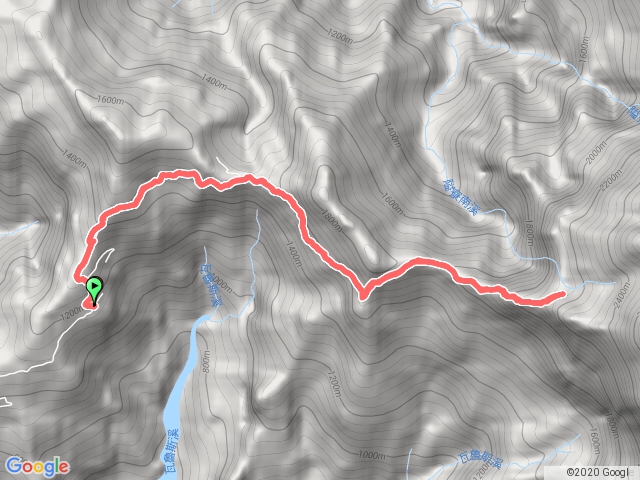 新登山口停車場到檜谷山莊