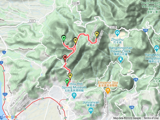 白宮山莊清天宮大屯山面天池