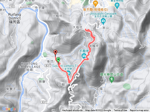 金字碑古道➡️不厭亭➡️大粗坑登山口➡️不厭亭➡️金字碑古道