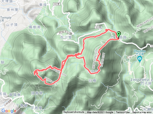 大屯山主峰、面天山、向天山、向天池