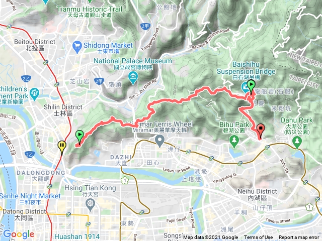 台北大縱走第五段