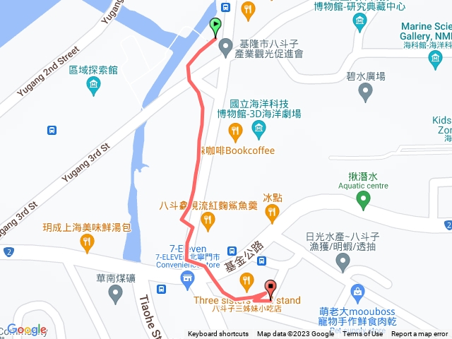 基隆調和市場休閒路線