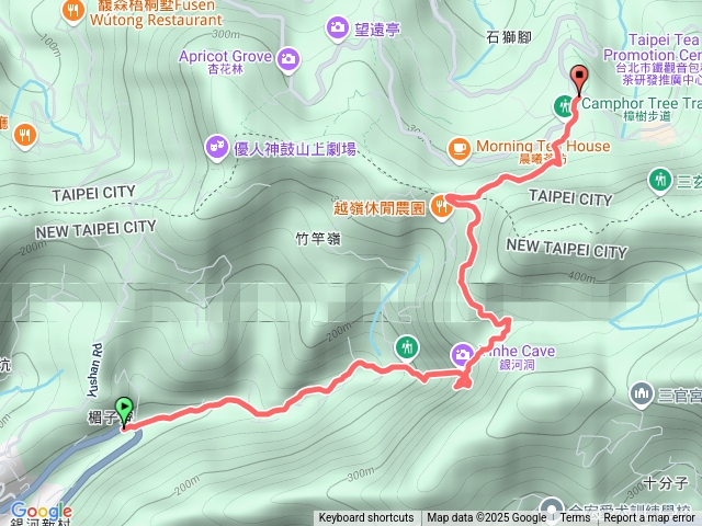 微笑山線/銀河洞越嶺段