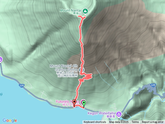 20250928 日本百名山 - 日光男體山