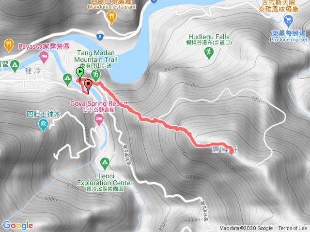 唐麻丹-裡冷路線