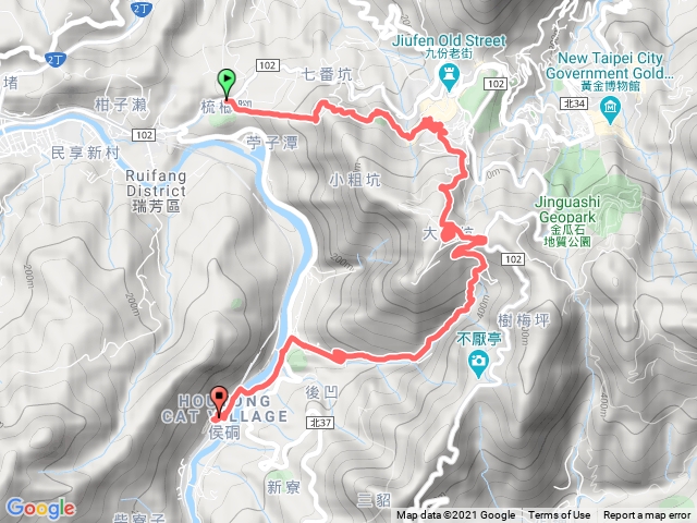 大粗坑古道+小金瓜露頭