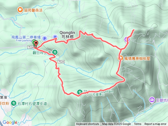 飛鳳山o型+中坑山