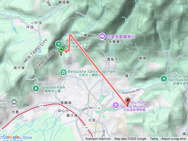 派出所貴子坑到清天宮預覽圖