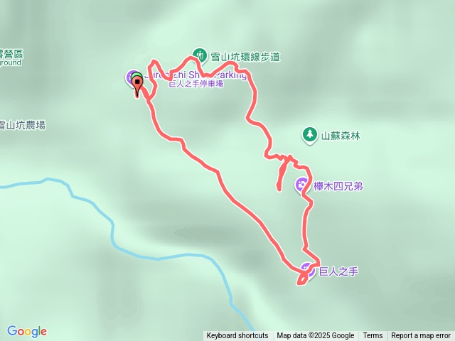 雪山坑登山步道