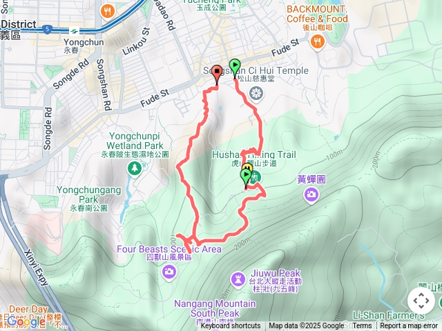虎山溪登山步道