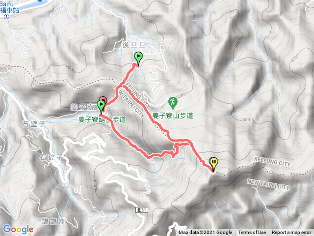 姜子寮絕壁古道O型