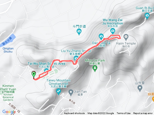 外面停車場Quemoy仙山