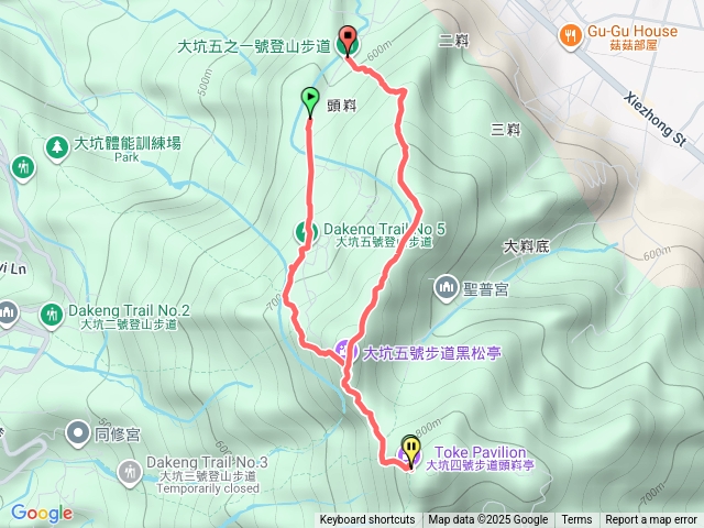 大坑五上五之一下