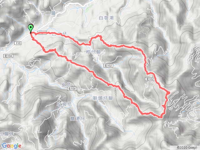 三峽安坑山-粽串尖-大邱田山-十七寮山O行