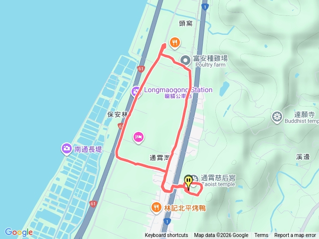 慈后宮嶺頂秘境休憩步道