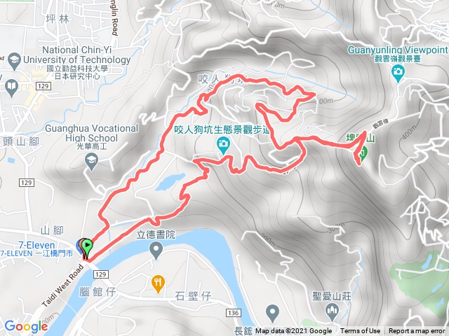 咬人狗坑登山步道，好漢坡，三汀山，埤頭山