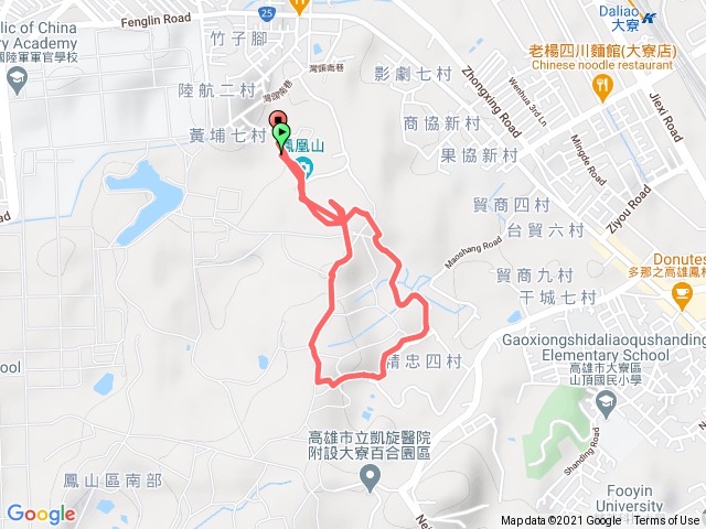 高雄市鳳山區鳳凰山