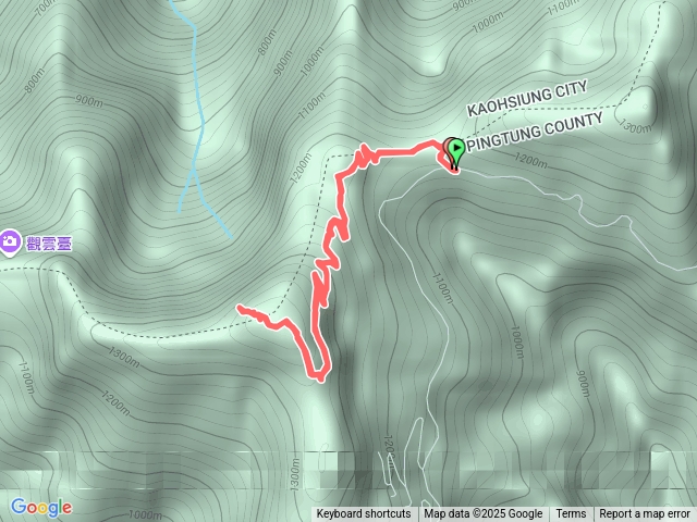 尾寮山（東側登山口）