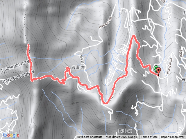 大橫屏山水長流線來回